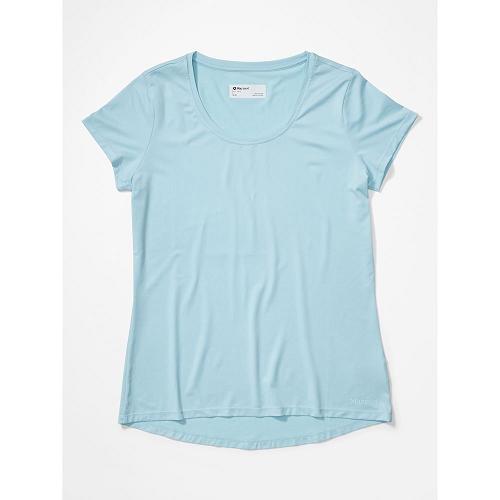 Marmot Clothes Blue NZ - All Around T-Shirts Womens NZ7614028